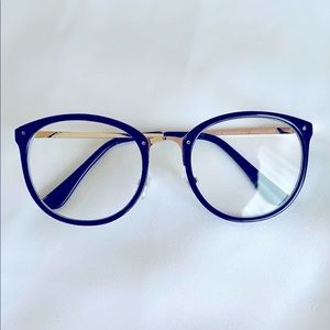 ⚡️SALE⚡️ Black frames clear lens eyeglasses